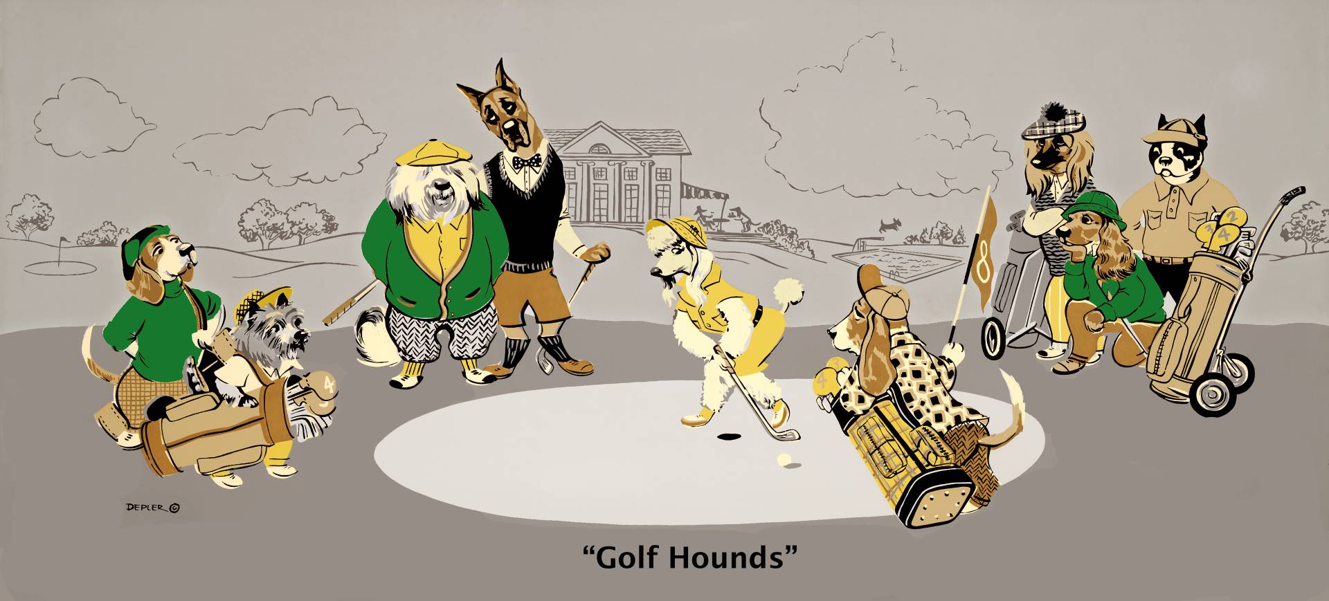 Constance Depler Golf Hounds